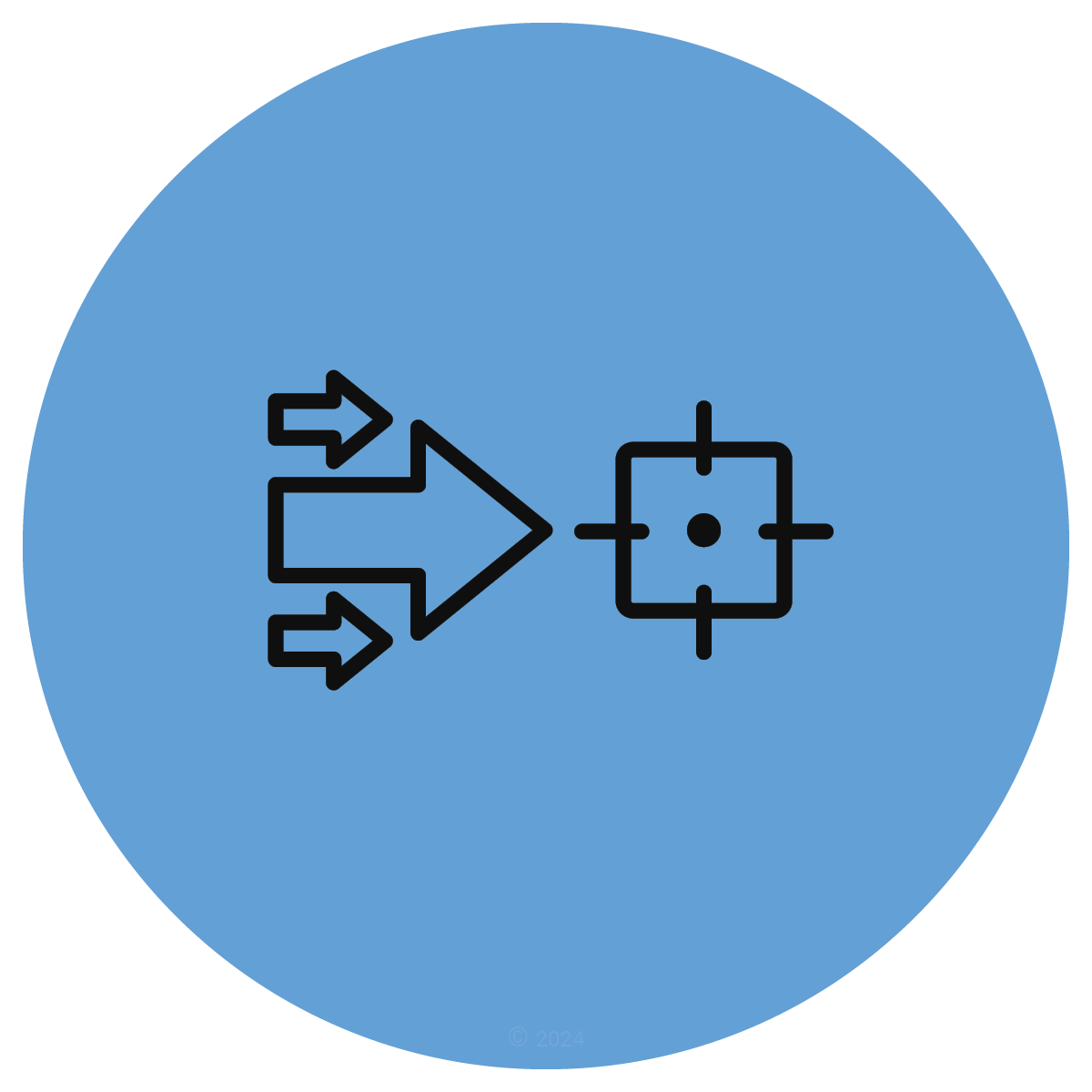 Attack in the Center chess icon