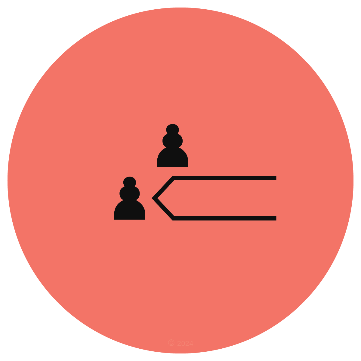 Backward Pawn chess icon