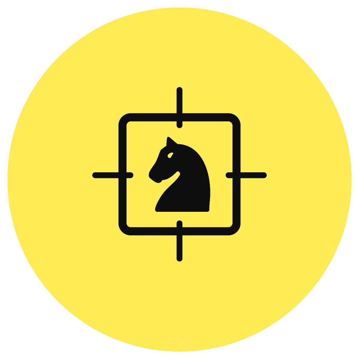 Center Occupied by Pieces chess icon