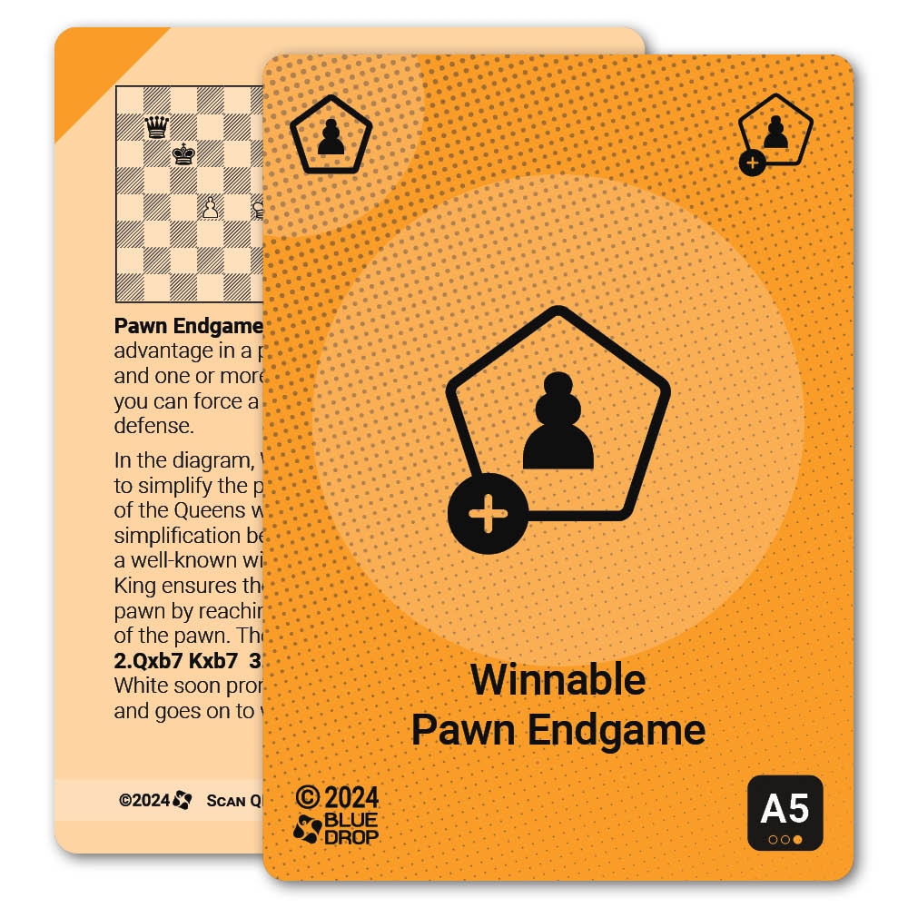 Winnable Pawn Endgame