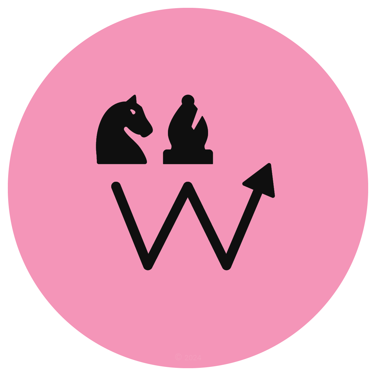 Knight and Bishop W-Maneuver chess icon