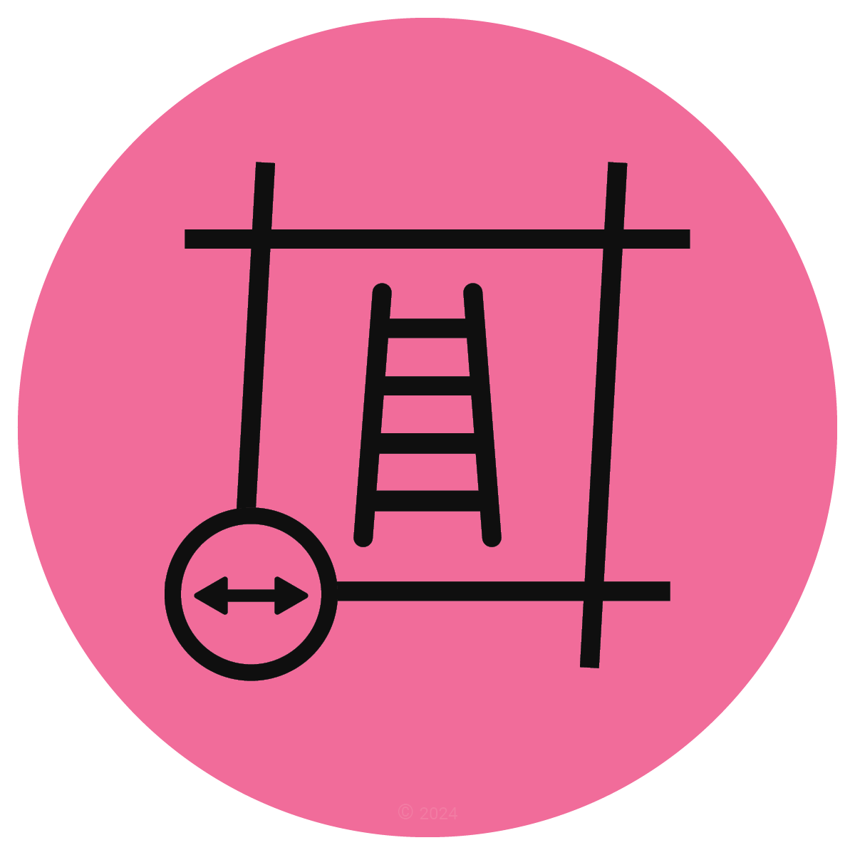 Ladder Mate chess icon