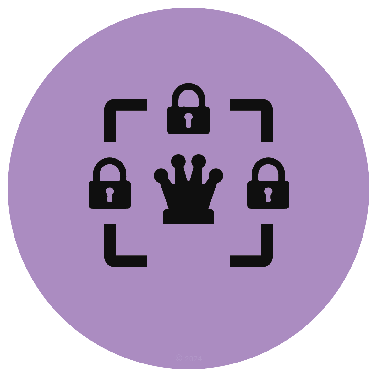 Pieces with Few Escape Squares chess icon