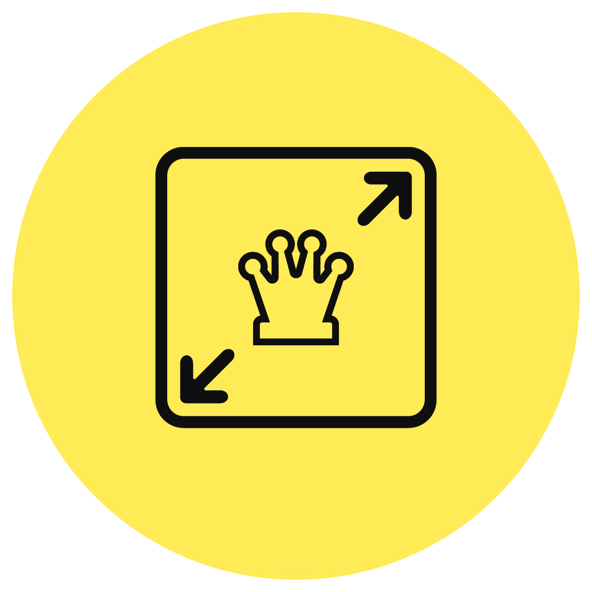 Queenside Space Advantage chess icon