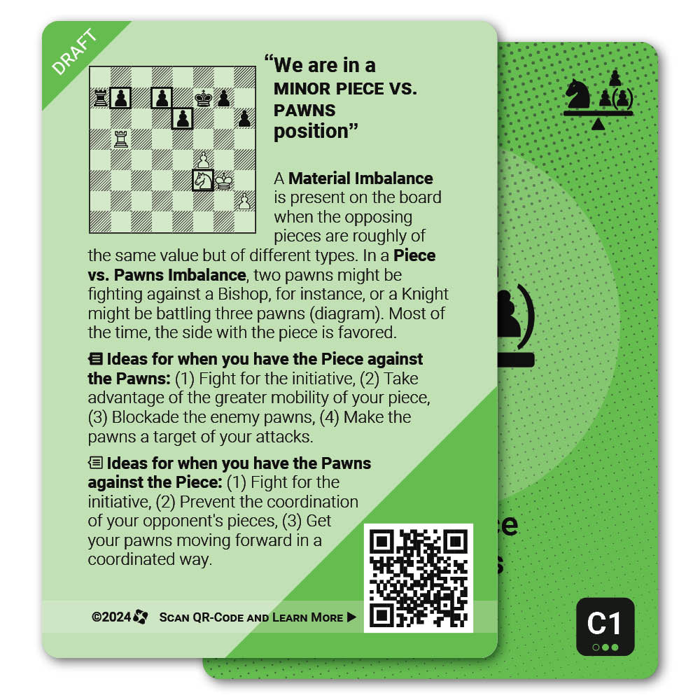 Minor Piece vs. Pawn(s)