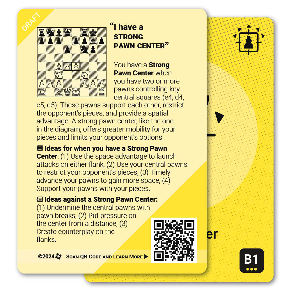 Strong Pawn Center