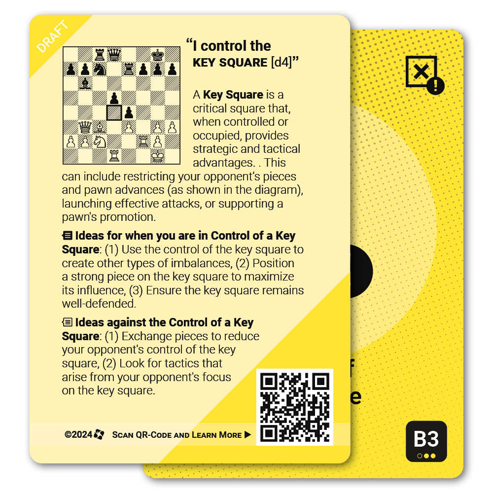 Control of Key Square