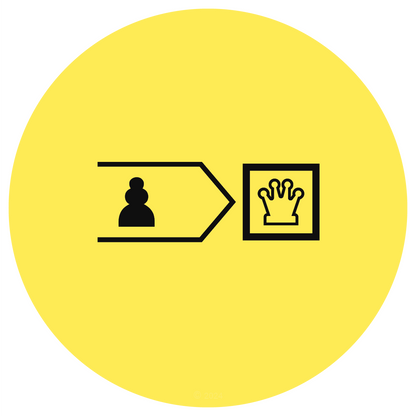 Control of Promotion Square chess icon