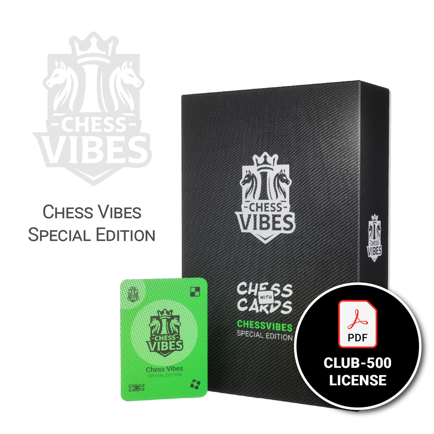 Chess With Cards | Chess Vibes S.E. | Club-500 License