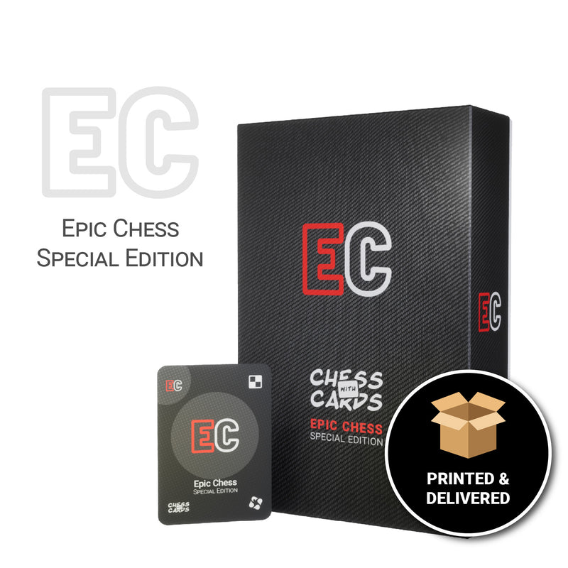 Chess With Cards | Epic Chess S.E. | Printed & Delivered