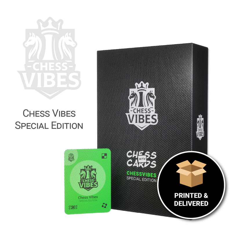 Chess With Cards | Chess Vibes S.E. | Printed & Delivered