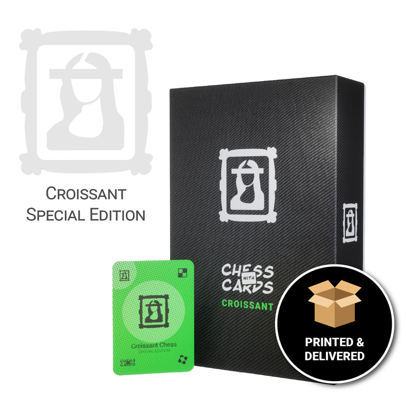 Chess With Cards | Croissant S.E. | Printed & Delivered