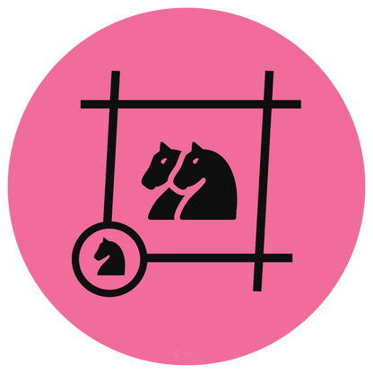 Double Knight Mate chess icon