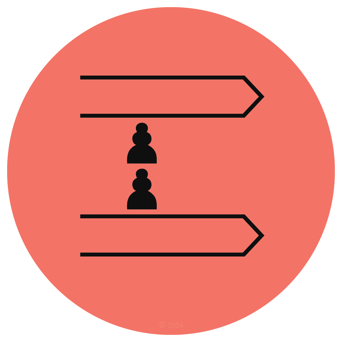 Hanging Pawns chess icon