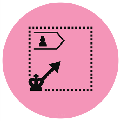 King Inside the Square chess icon
