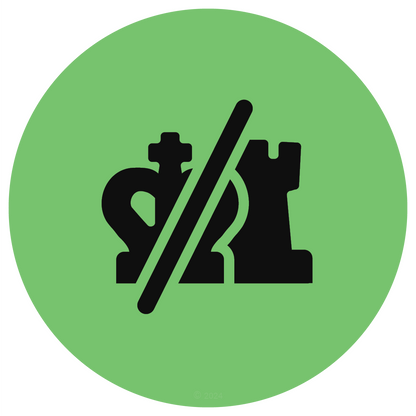 King Not Yet Castled chess icon