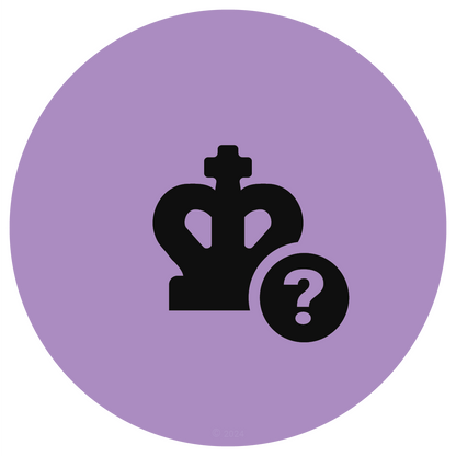 Problematic King chess icon