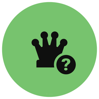 Problematic Queen chess icon