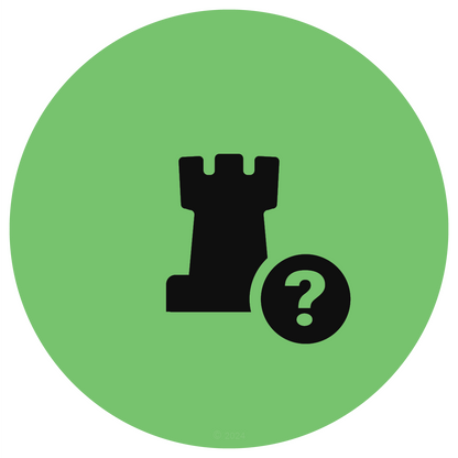 Problematic Rook chess icon