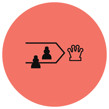 Protected Passed Pawn chess icon