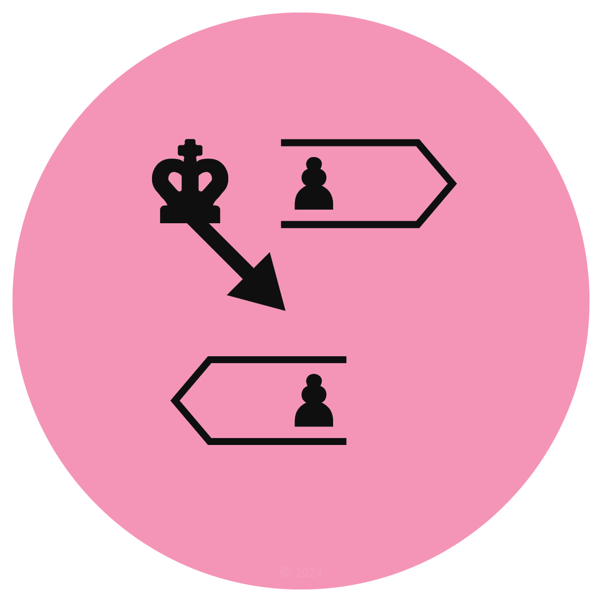 Réti's Maneuver chess icon
