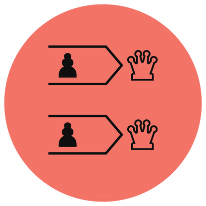 Split Passed Pawns chess icon