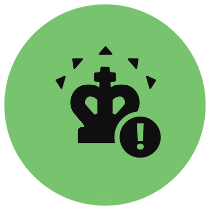Strong King chess icon